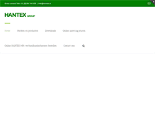 Tablet Screenshot of hantex.nl
